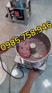 [ Đường kính nồi 20cm - Công suất 1100W ] Máy xay gia vị mini để bàn