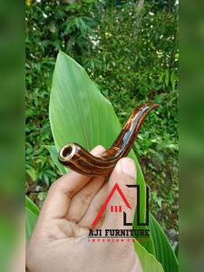 once pipa batok kelapa tempurung kelapa unik premium kerajinan kayu kekinian