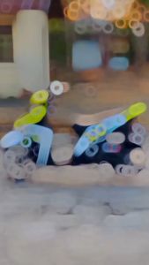 Striping Stiker Polet Motor Yamaha Mio M3 125 2022 & 2023 Putih Kuning List Stiker Motor Standar Berkualitas Termurah Barokah Sticker