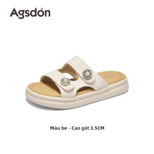 Agsdon | Dép Nữ Đế Dày Cho Nghỉ Dưỡng