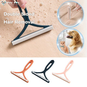 Pet Hair Remover Fur Cleaning Brush: Cat & Dog Hair Remover Double Sided Device