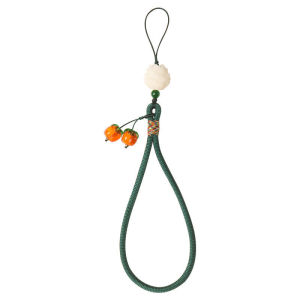 Phong Cách Ngắn May Mắn Điện Thoại Vòng Tay Dây Dành Cho Nam Và Nữ Luoying Mặt Dây Chuyền Móc Khóa Đèn LED Cổng USB Chống Mất Dây Túi Charm Dây Điện Thoại Camera Dây Trang Trí Chống Rơi