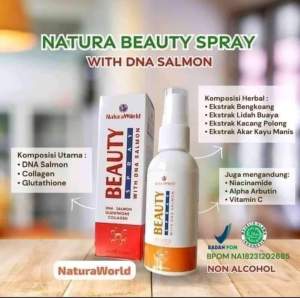 Natura Beauty Spray Serum Wajah Collagen Original 100% NBS