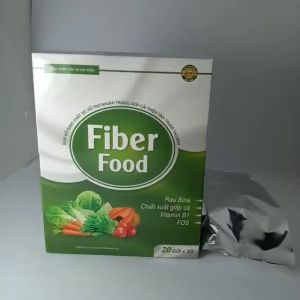 Chất xơ hòa tan Fiber Food giúp nhuận tràng bổ sung chât xơ giảm trĩ táo bón hôp 20 gói x 3 gam