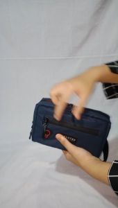 HTR-TAS SELEMPANG PRIA ANTI AIR BAHAN BIMO WATERPROOF HTR 3IN1 MODE