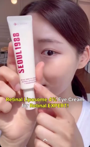 【BEST SELLER】SEOUL 1988 Kem Dưỡng Mắt Retinol 4% Liposome 30ml - Làm Săn Chắc Vùng Mắt Cải Thiện Da Chảy Xệ & Bọng Mắt  Giảm Nếp Nhăn & Quầng Thâm  Cho Vùng Mắt Căng Sáng