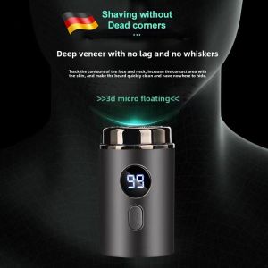 MONLEYTA | Mens Electric Shaver 2025 Model No Black Dots Mini Portable