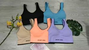 Áo bra nữ tập gym yoga aerobic thể thao kèm mút chất liệu thun dệt kim thấm hút mồ hôi co dãn 4 chiều BINSPORTS A260