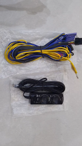 Bộ Dây Giắc Nguồn + Remote Khiển Âm Lượng Cho Loa Sub Gầm Ghế Pioneer TS - WX120DA