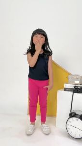 Legging Anak Soya Smilee Warna Fanta Size 1-5 Thn