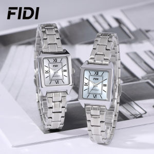 Đồng hồ fidi nữ hoài cổ Đồng hồ thạch anh chống nước đơn giản đơn giản thời trang đồng hồ vuông nhỏ cổ điển