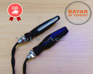 Lampu Sen LED Sein Motor Sport Model Running 1 Warna Waterproof Universal Vixion Crf Cbr R15 RX king Vario 150 New