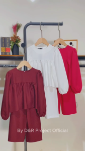 Setelan Muslim Anak Perempuan DIANKA SET & Bayi SHAKILA PREMIUM - Baju One Set Modern & Anti Gerah