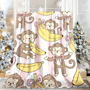 Beast Kingdom | Maroon Wildflowers Silky Ultra-Soft Holiday High-Quality Bed Throw Ideal Christmas Halloween Gift for Women Men Kids