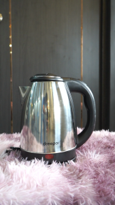Dreepor Electric Kettle Household 2.0L Large Capacity 304C Stainless Steel Material Hot Water Pot 1500W Fast Heating Auto Shut Off