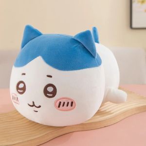 Jhikwas Series Long Plush Pillow Cartoon Hachiware Soft Pillow Cute Plush Doll Ornament Anime Momonga Plush Girl Home Decoration
