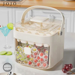 Food Grade Ice Tray with Lid Press Type Ice Maker Kitchen Tool for Cooking And Baking by JOJOS L. PD Addictive Ice Making