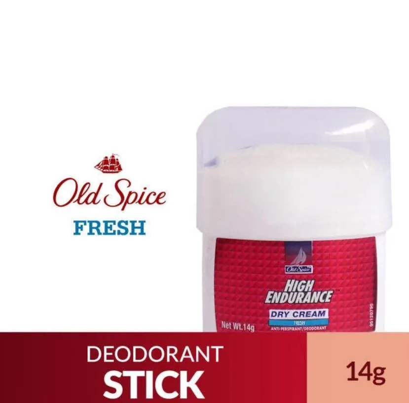 Old Spice High Endurance Dry Cream Fresh 45g Gentle Skin Deodorant