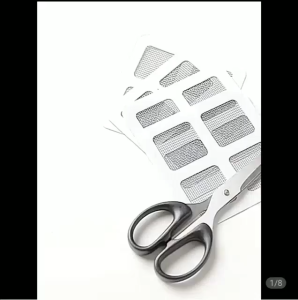 Stiker kawat saringan wasfatel 10x10cm  5PCS lakban kawat saringan floor drain penyaring air kamar mandi  LC109