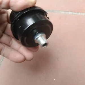 Lọc gió sắt cho máy nén khí giảm âm máy nén không dầu ren 12/16/20mm