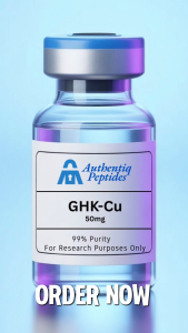 Authentiq Peptides GHK-Cu GHKCU 50/100mg Complete Set / Skin Regeneration / Collagen Support / Anti-Aging