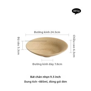 YOGEHOME | Bát Sứ Cao Cấp Celadon Viền Nón Đa Dạng Yoga