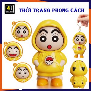 Móc Khóa Shin Chan Thay Đổi Mặt Vui Nhộn  Móc Khóa Treo Balo Túi Xách Cậu Bé Bút Chì Hotrend - Búp Bê Crayon Shin Chan Thay Đổi Mặt Sáng Tạo / Móc Khoá Nhân Vật Hoạt Hình 3D