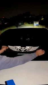 Stiker Mobil & Stiker Sayap Laser Mobil Untuk Toyota Daihatsu Honda