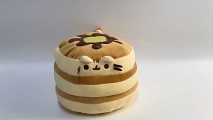 Cartoon Cat Hamburger Cute Animal Hamburger Sandwich Biscuits Cats Soft Stuffed Christmas Gift Toys for Christmas 22cm Animal Plush Toys Birthday Gifts for Childrens Day