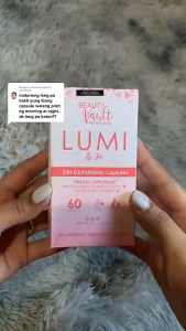 【Buy 1 get 1】LUMI Glutathione Beauty Vault Glass Skin Maymay Entrata Collagen Japan Made Effective Whitening Face