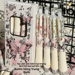 MONLEYTA | Bút trung tính béo béo nhanh khô 05mm Bút chì đen Bút ký chữ Bút chì tròn Bút trung tính dùng cho học sinh Phụ kiện văn phòng phẩm