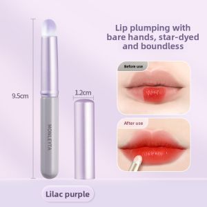 MONLEYTA | Mini Portable Short Makeup Brush Lipstick Lip Brush Concealer Brush Round Head Colorful Makeup Tools Portable Cosmetic Brush