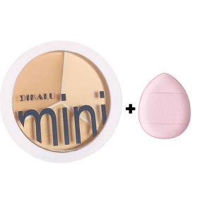 Palet Kontur concealer portabel ini mencakup 3 warna untuk cakupan penuh pigmen tinggi