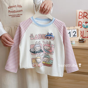 Long Sleeve New Autumn Fashion Versatile Girls T-shirt