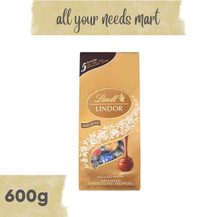 Lindt • Lindor Assorted Chocolate Truffles • 600g Lazada PH