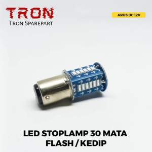 Lampu Rem Running Kedip 30 LED 2 Kaki 1157 Universal 12V Motor Mobil