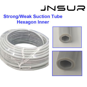 JNUR 5/10m Dental Silicone Hose For Strong Weak Suction Hexagon Inner High Suction Force Dental Chair Suction Hose Unit Accessor