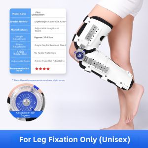 HUAIGU | Adjustable Knee Ankle Foot Orthosis Recovery Support Fracture Immobilizer
