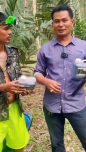 สินค้าทดลอง “พาราโกลด์” สูตร 2 สารทาหน้ายาง สารเพิ่มน้ำยาง สารบำรุงหน้ายาง เพิ่มผลผลิตน้ำยาง ช่วยกระตุ้นการไหลของน้ำยาง ป้องกันรักษาเส้นดำ เปลือกเน่า หน้ายางแห้ง ปริมาณ 150ml.