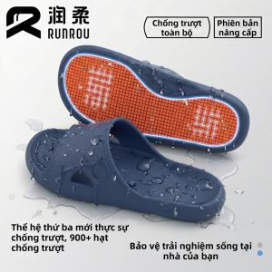 RUNROU | Non-slip Home Slipper EVA Material Arch Support