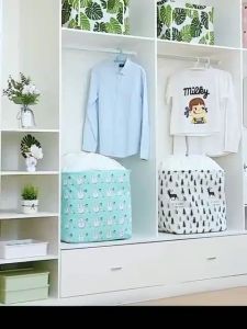 bag jumbo 100 liter 1085 Keranjang Baju Tempat pakaian mainan anak I16
