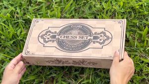 BỘ CỜ VUA GỖ ALBATROS (bản mini có nam châm)