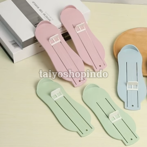 TAIYO Alat Ukur Kaki Bayi Pengukur Panjang Telapak Kaki Sepatu Akurat Baby Foot Ruler Shoes Fittings Kids