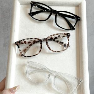 BMAD | 3pcs Lightweight PC Frame Square Anti Blue Light Glasses for Both Men and Women Suitable for Daily and Casual Wear