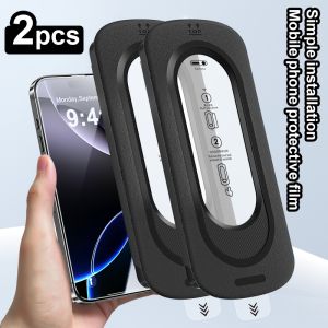 Screen Protectors For Iphone 18/17/16 Pro/Promax Full Screen Coverage 15Pro Max Dust-Free Cabin HD/Privacy Tempered Glass Film