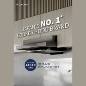 FUJIOH FR-FS2290 RP/VP 890MM MADE IN JAPAN SLIM COOKER HOOD - 1 YEAR MANUFACTURER WARRANTY!
