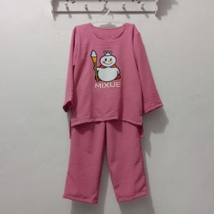 setelan crinkle anak