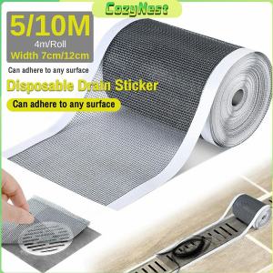 C.N. Disposable Floor Shower Drain Sticker Bathroom Anti-blocking Kitchen Sink Strainers (With Tool)