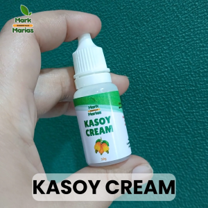 Mark and Marias Kasoy Cream 10g - Natural Ingredients - Safe and Effective - Mild and Gentle - Best for Milia Warts Skin Tags Non- Cancerous Moles Syringoma Keratosis Dermatofibrosis Keloids Skin Care Natural Ingredients Mild and Gentle Daily Use
