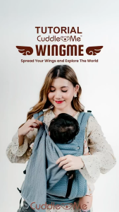 CUDDLEME WINGME CARRIER GENDONGAN BAYI 5 POSISI GENDONG ( HADAP LUAR TANPA HIPSEAT)